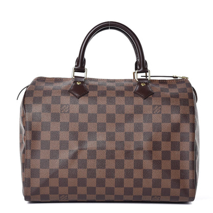 Louis Vuitton Damier Ebene Speedy 30 1 of 8