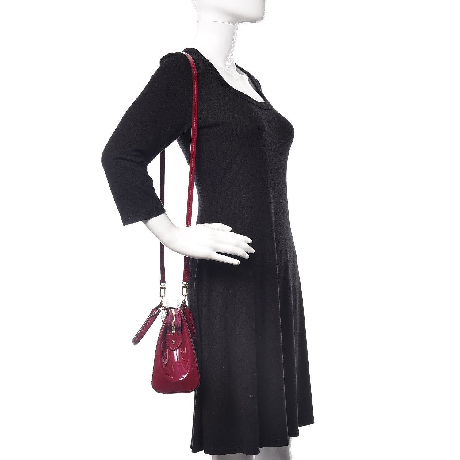 Louis Vuitton Vernis Brea PM NM Magenta 3 of 10