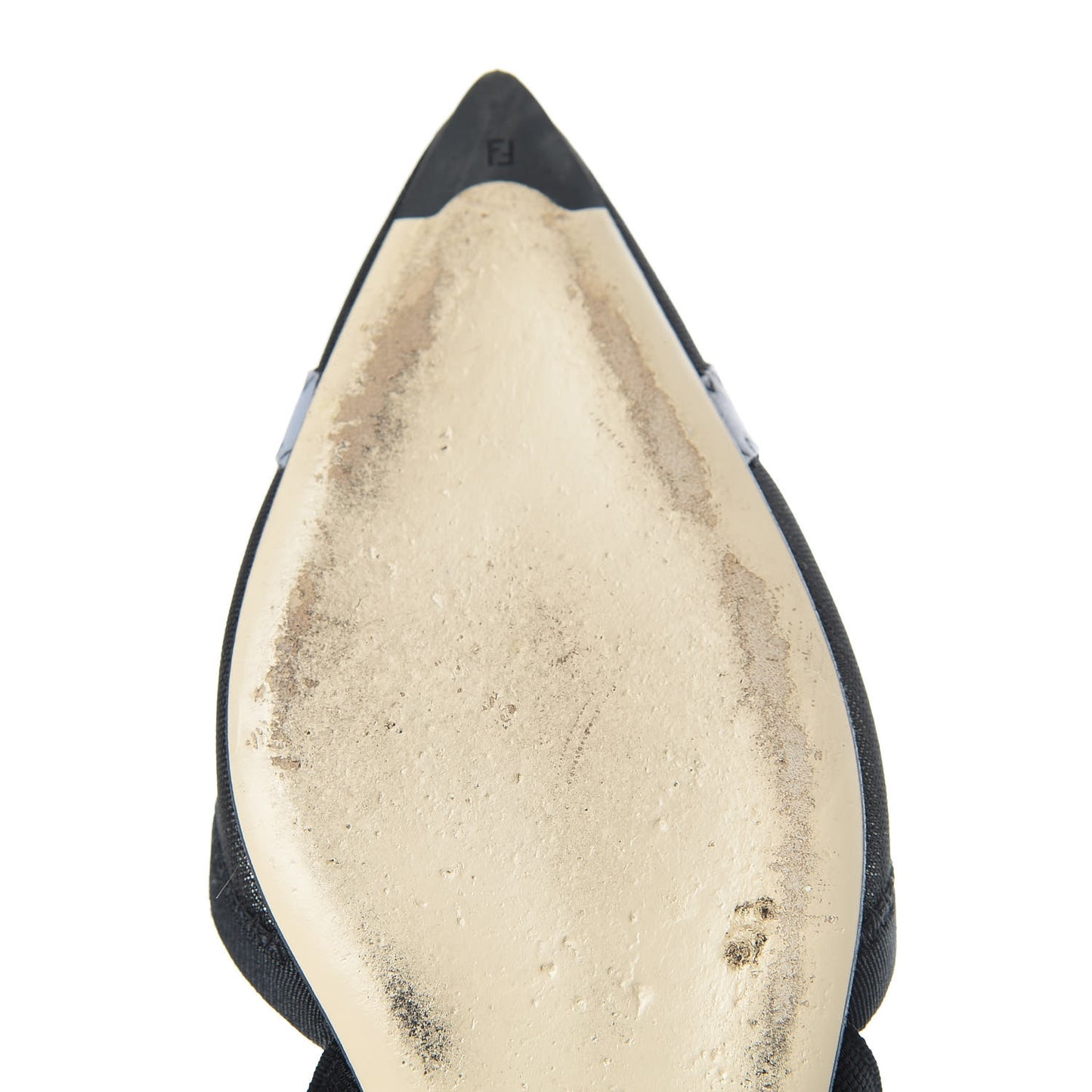 Technical Mesh Colibri Slingback Ballerina Flats 37.5 Black Asfalto