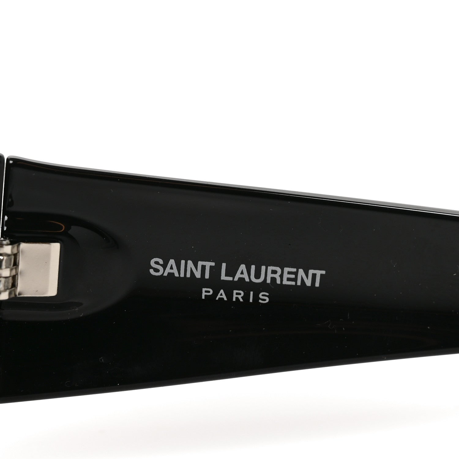 Saint Laurent Acetate Oval Sunglasses SL736 Black 5 of 8