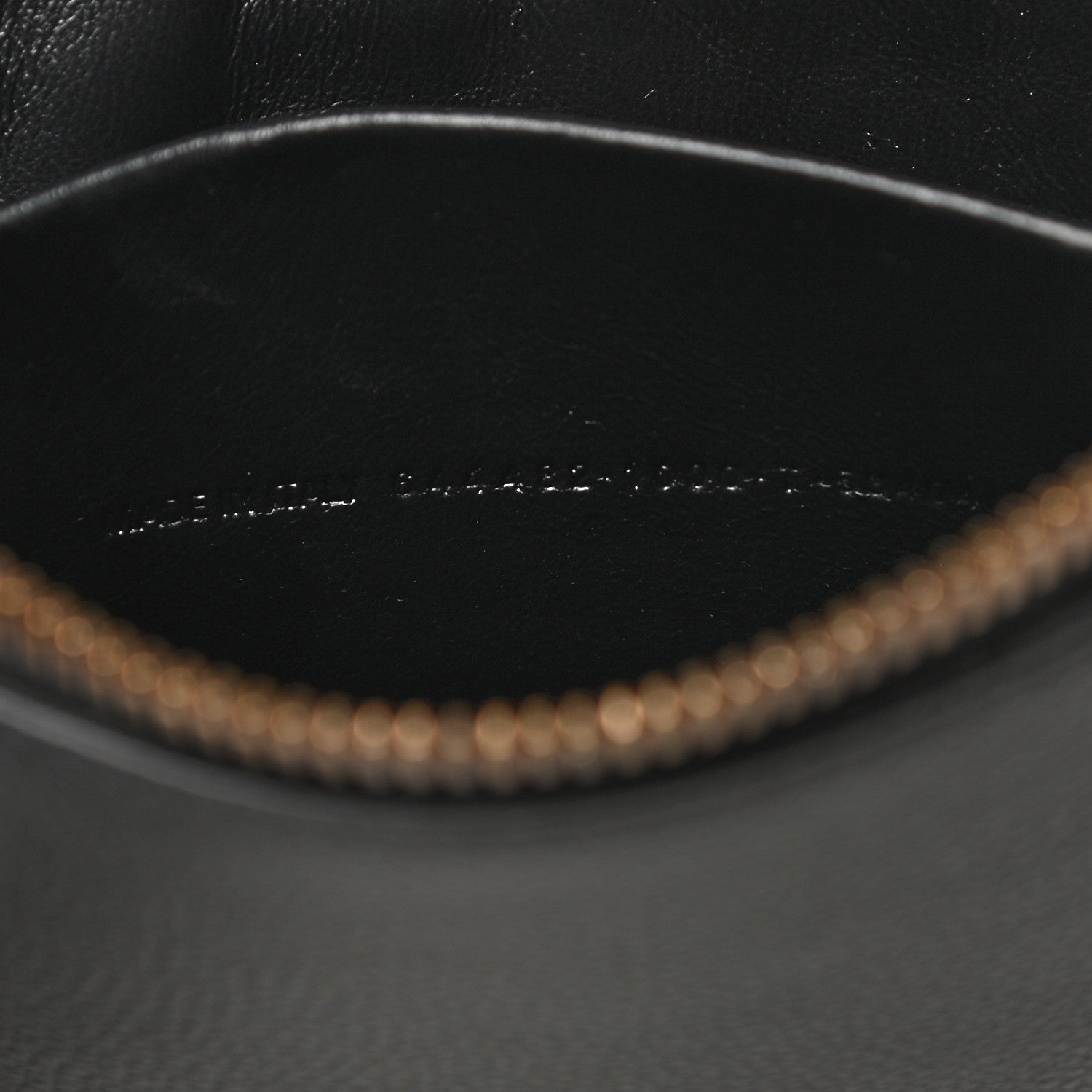 Balenciaga Grained Calfskin Neo Classic Gold Hardware Zip Around Crossbody Black 7 of 11