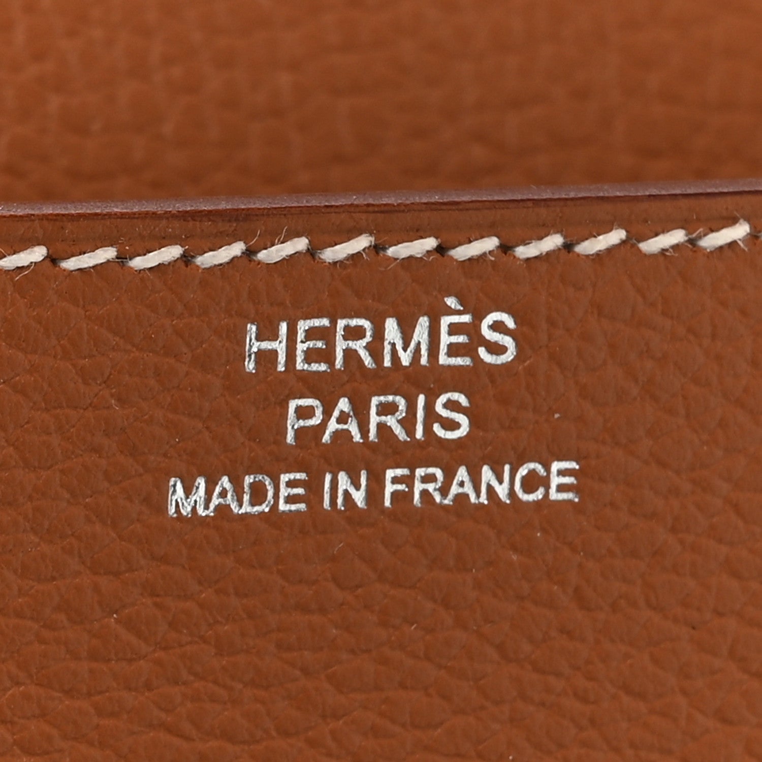 Hermes Evercolor Roulis Slim Wallet Gold 7 of 11