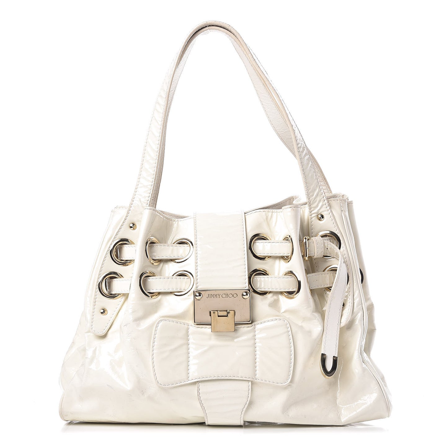 Patent Riki Bag White
