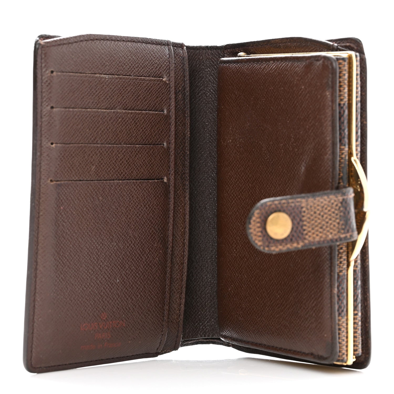 Louis Vuitton Damier Ebene French Purse Wallet 5 of 13