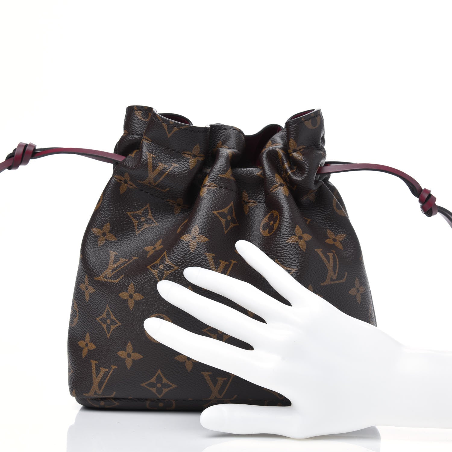 Louis Vuitton Monogram Pouch Noe Fuchsia 2 of 9
