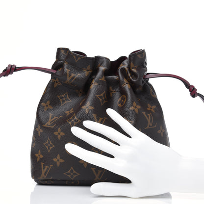 Louis Vuitton Monogram Pouch Noe Fuchsia 2 of 9