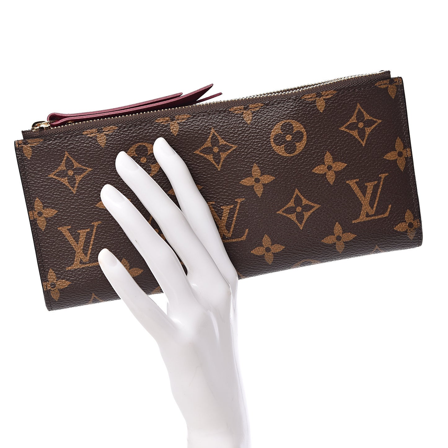 Monogram Adele Wallet Fuchsia