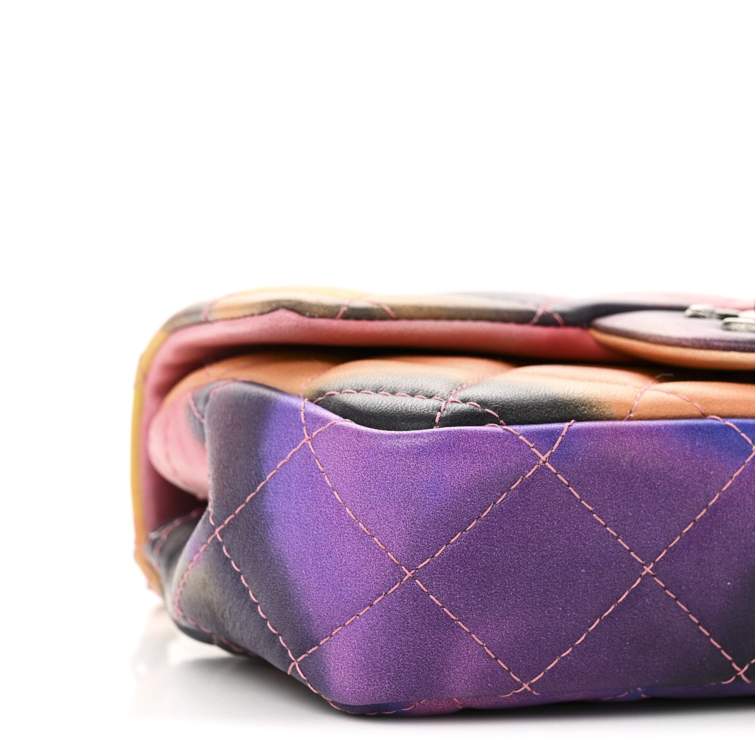 Chanel Lambskin Quilted Extra Mini Flower Power Flap Multicolor 9 of 11