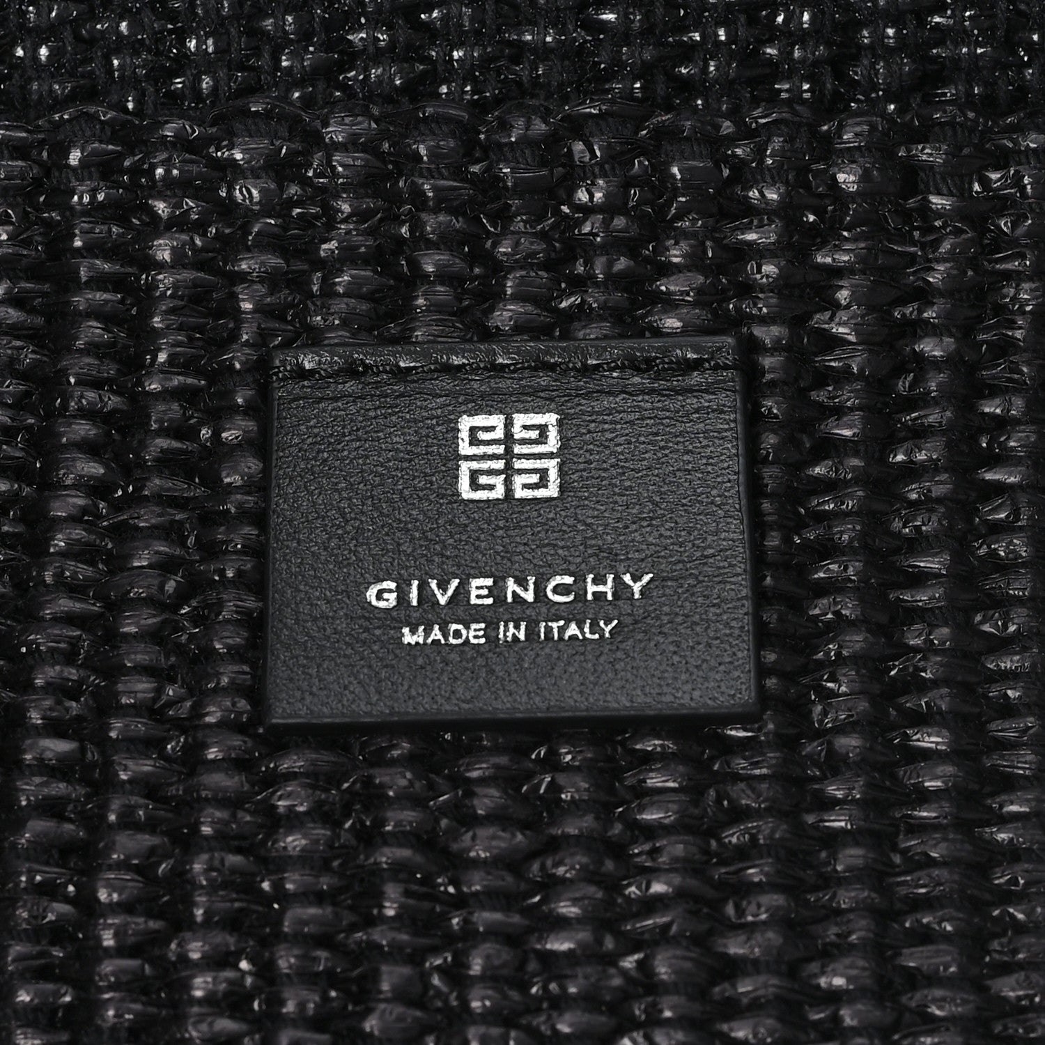 Givenchy Raffia Large G Shopping Tote Black 6 of 10