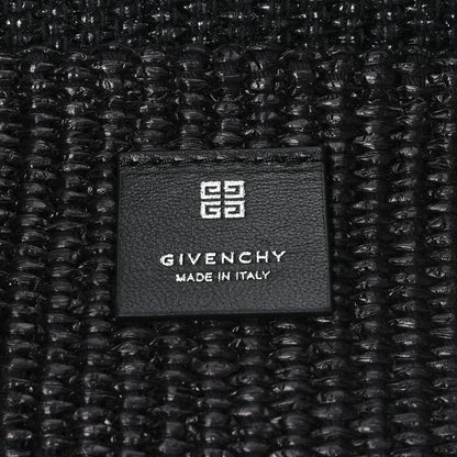 Givenchy Raffia Large G Shopping Tote Black 6 of 10