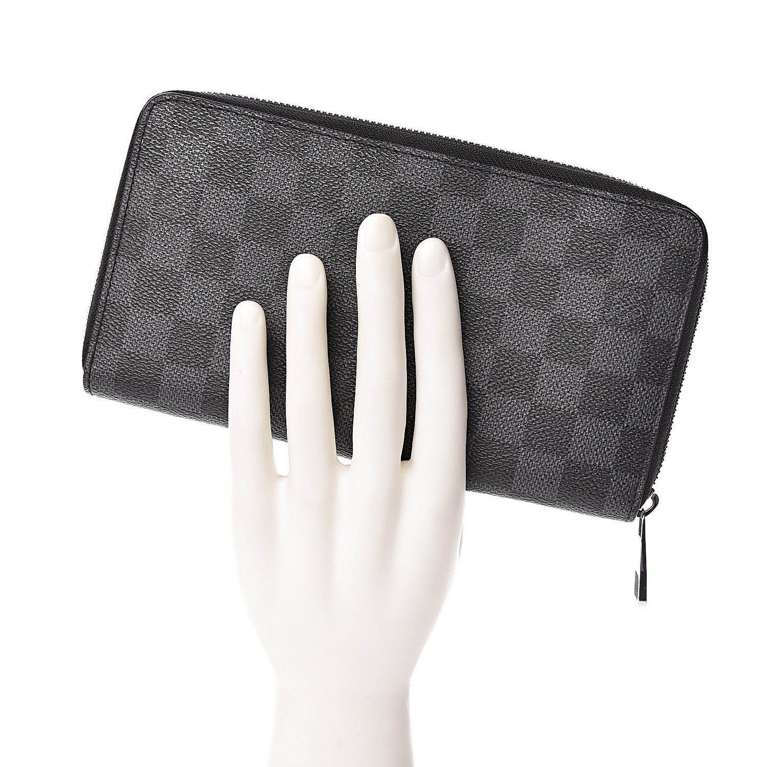Louis Vuitton Damier Graphite Zippy Organizer Wallet 2 of 7