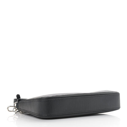 Louis Vuitton Epi Easy Pouch On Strap Black 4 of 8