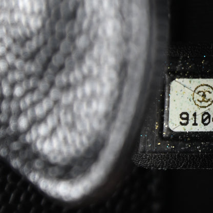 Chanel Caviar Quilted Petit Shopping Tote PST Black 7 of 11