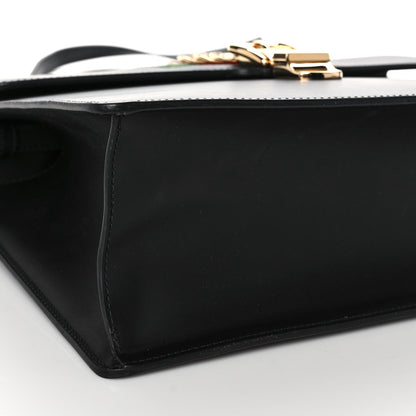 Gucci Calfskin Medium Sylvie Top Handle Bag Black 8 of 13