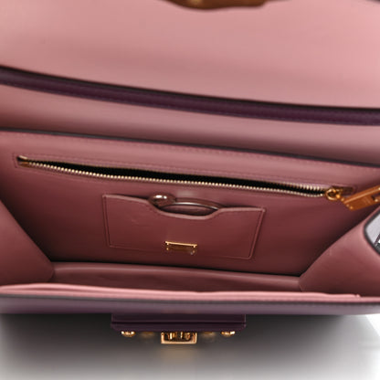 Dolce & Gabbana Calfskin Lucia Satchel Purple 5 of 12