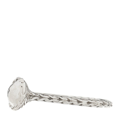 John Hardy Sterling Silver Dot Hammered Ring 56 7.5 3 of 5
