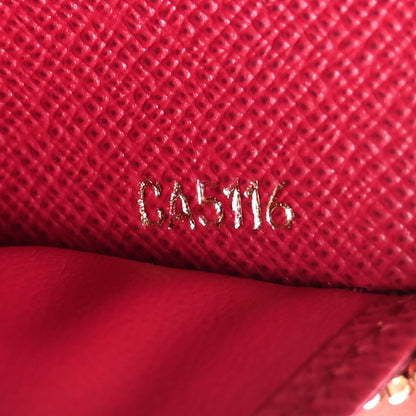 Louis Vuitton Monogram Pompon Zippy Wallet Fuchsia 7 of 8