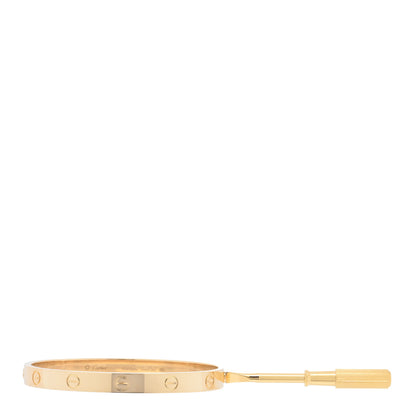 Cartier 18K Yellow Gold LOVE Bracelet 17 4 of 5