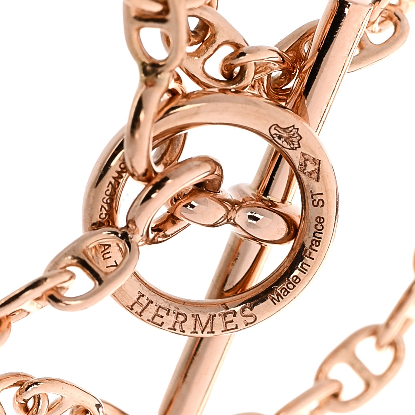 18K Rose Gold Diamond Farandole Bracelet ST