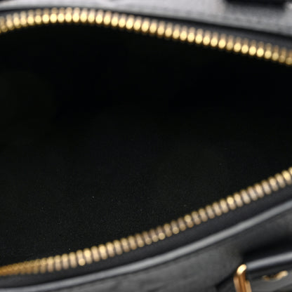 Louis Vuitton Empreinte Monogram Giant Speedy Bandouliere 20 Black 5 of 9