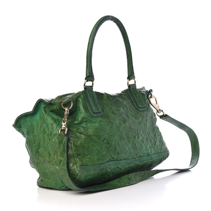 Givenchy Tumbled Sheepskin Large Pandora Emerald 3 of 15