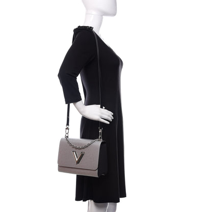 Louis Vuitton Epi Twist Shoulder Bag MM Argent 2 of 12