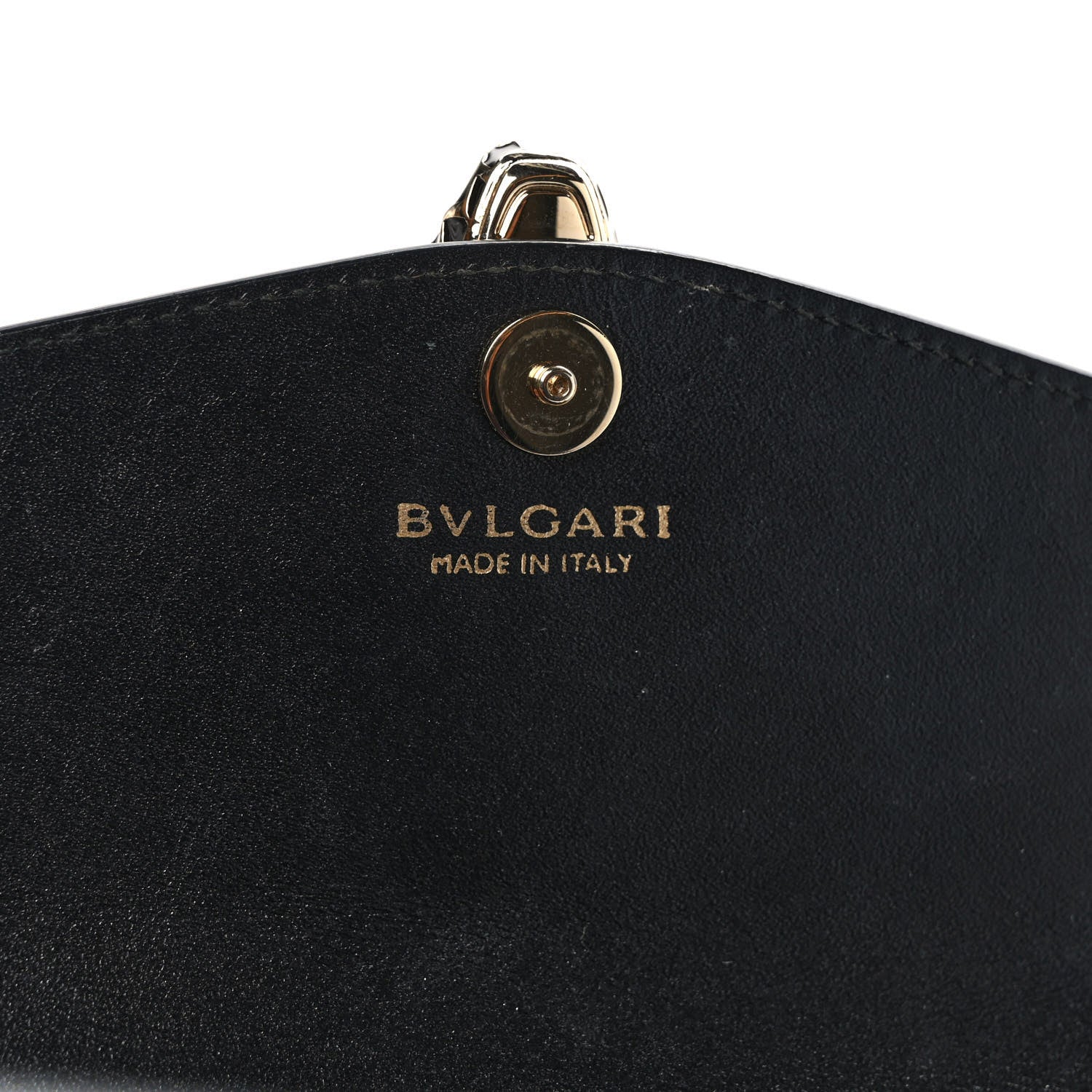 Bulgari Metallic Serpenti Forever Chain Wallet Rose Quartz 6 of 10