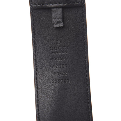 Gucci Calfskin Double G 40mm Belt 80 32 Black 6 of 6