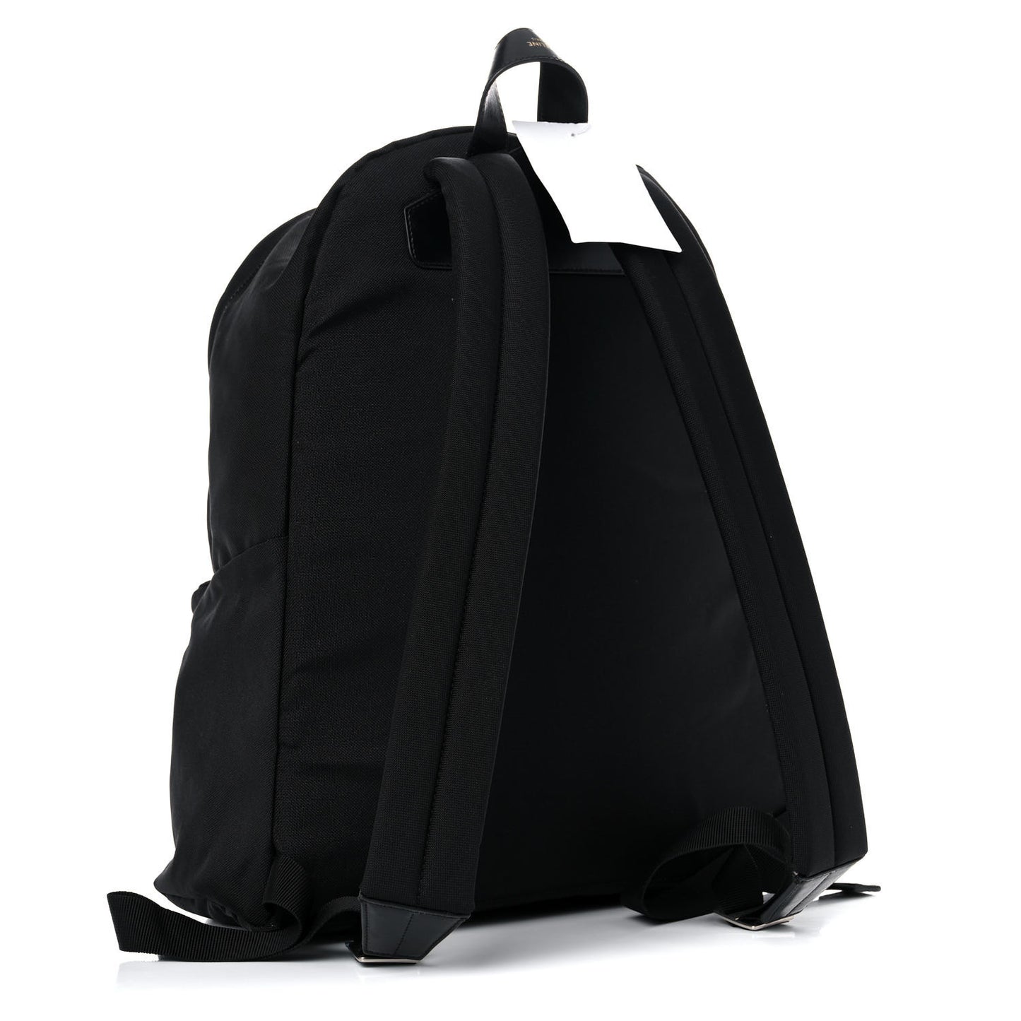 x Christian Marclay Nylon Phonoguitar Print Medium Backpack White Black