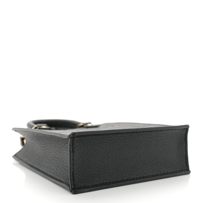 Louis Vuitton Empreinte Monogram Giant Petit Sac Plat Black 4 of 10