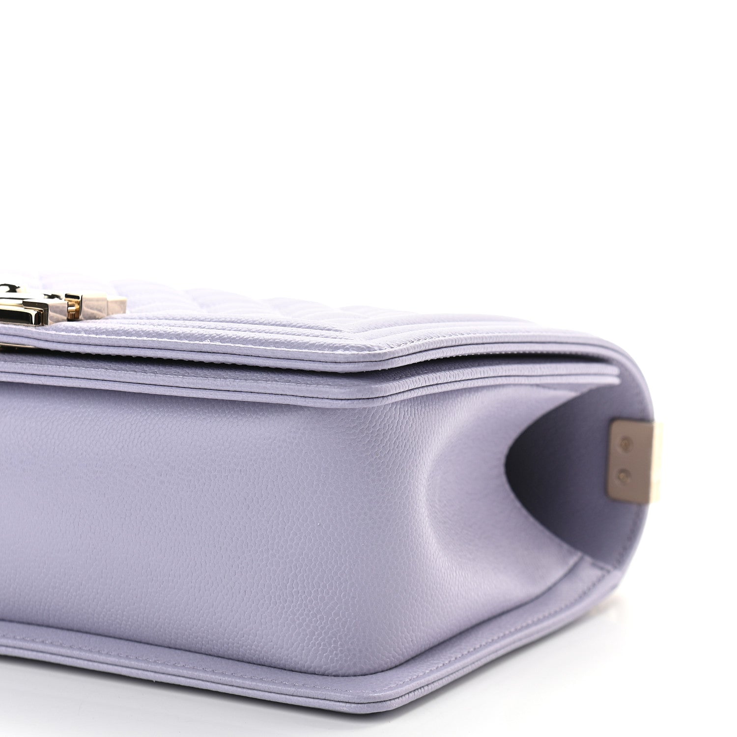 Chanel Caviar Quilted Medium Boy Flap Light Purple 9 of 9