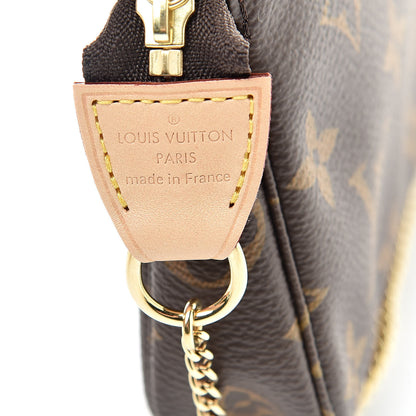 Louis Vuitton Monogram Mini Pochette Accessories 6 of 8