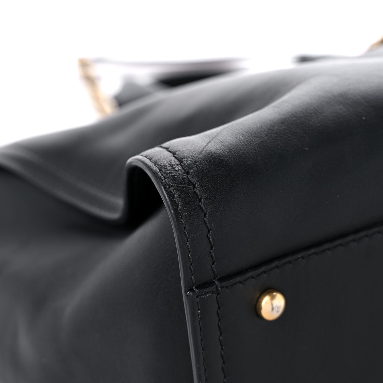 Chanel Calfskin Medium Deauville Tote Black 8 of 14