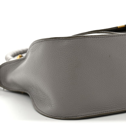 Chloe Calfskin Medium Marcie Satchel Cashmere Grey 8 of 9