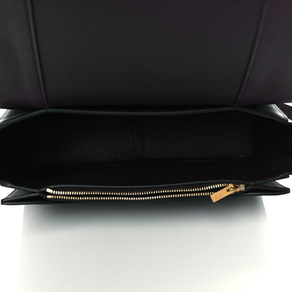 Celine Shiny Smooth Calfskin Medium Frame Shoulder Bag Velvet Desert 5 of 10