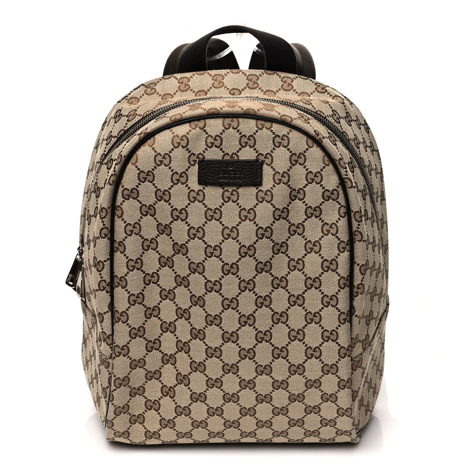 Gucci Monogram Travel Backpack Dark Brown 1 of 11