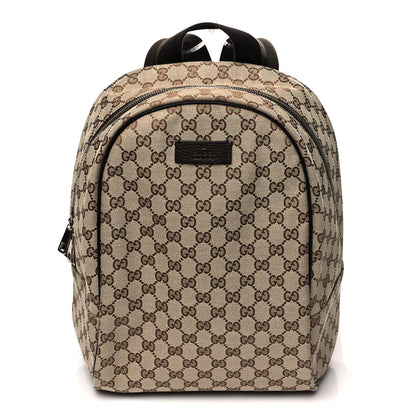 Gucci Monogram Travel Backpack Dark Brown 1 of 11