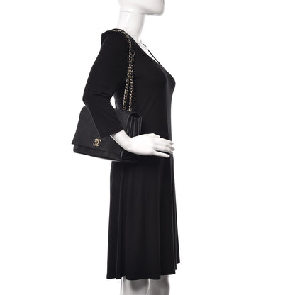 Chanel Calfskin Stitched Large Flap Black 2 of 18