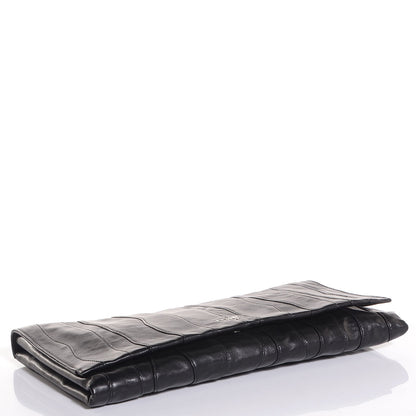 Prada Nappa Stripes Clutch Nero Black 4 of 8