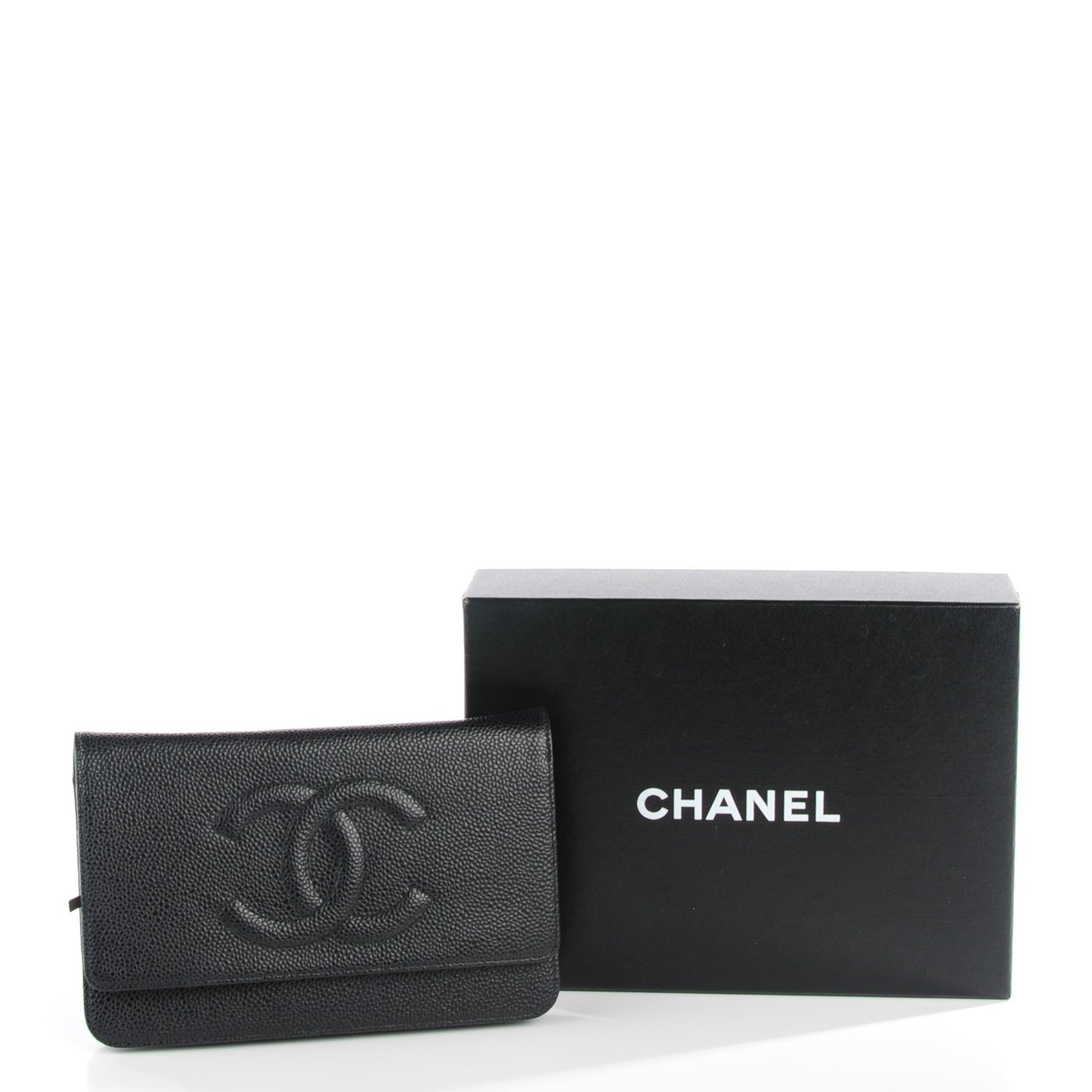 Caviar Timeless CC Wallet on Chain WOC Black