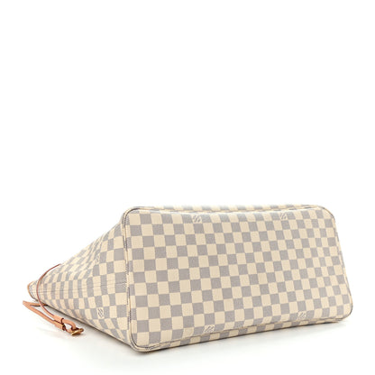 Louis Vuitton Damier Azur Neo Neverfull GM Rose Ballerine 5 of 13