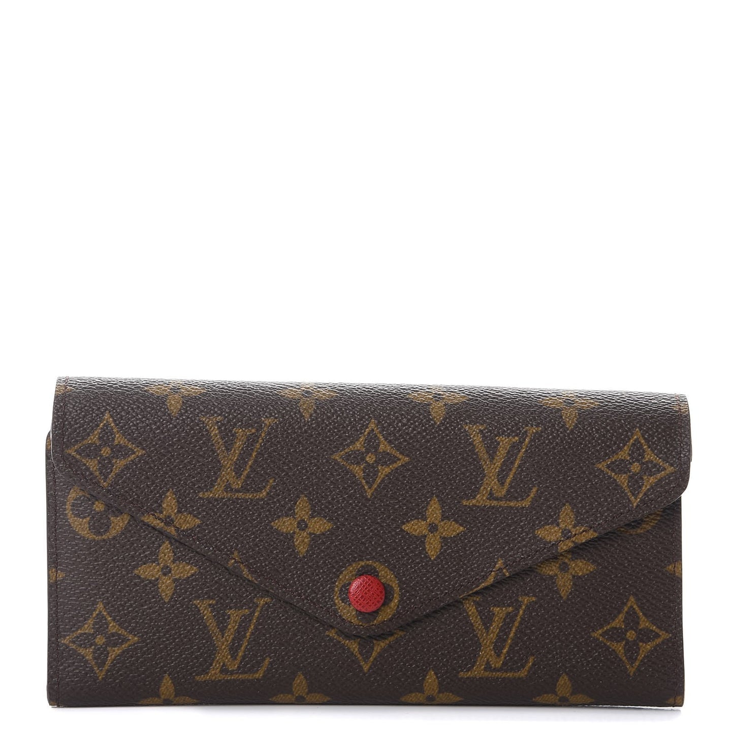 Monogram Josephine Wallet Red