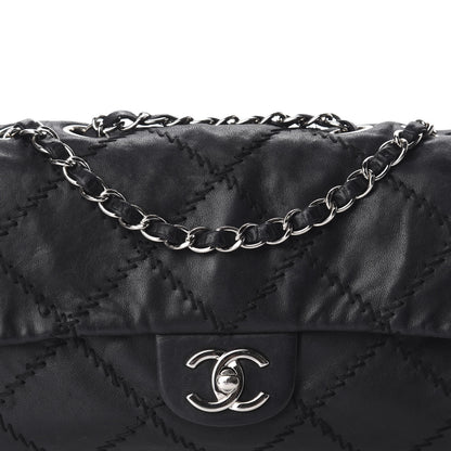 Chanel Lambskin Ultimate Stitch Flap Black 13 of 14