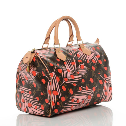 Louis Vuitton Monogram Jungle Dots Speedy 30 Sugar Pink Poppy 3 of 6