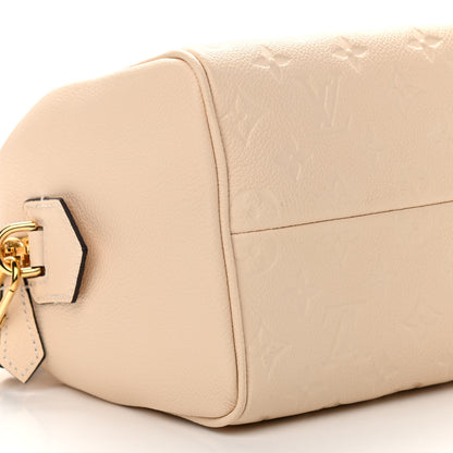 Louis Vuitton Empreinte Speedy Bandouliere 25 NM Creme 8 of 9