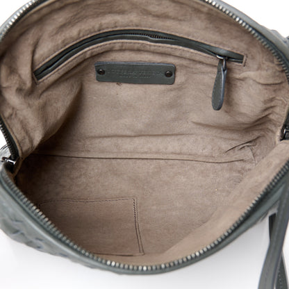 Bottega Veneta Nappa Intrecciato Nodini Crossbody Messenger New Light Grey 6 of 11