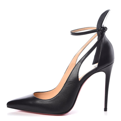 Christian Louboutin Kid Mascara 100 Pumps 35.5 Black 1 of 8