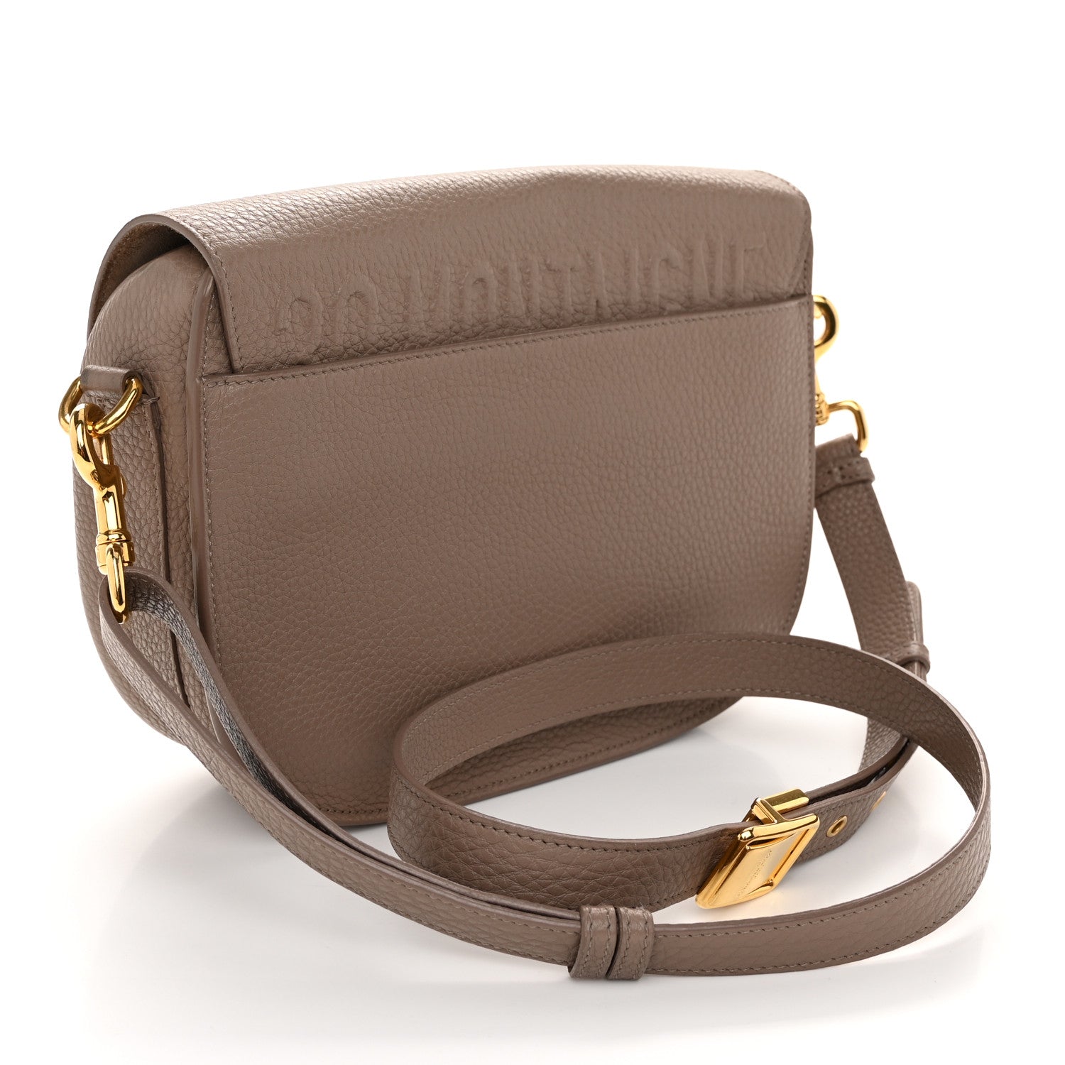 Christian Dior Grained Calfskin Medium Bobby Flap Warm Taupe 3 of 10