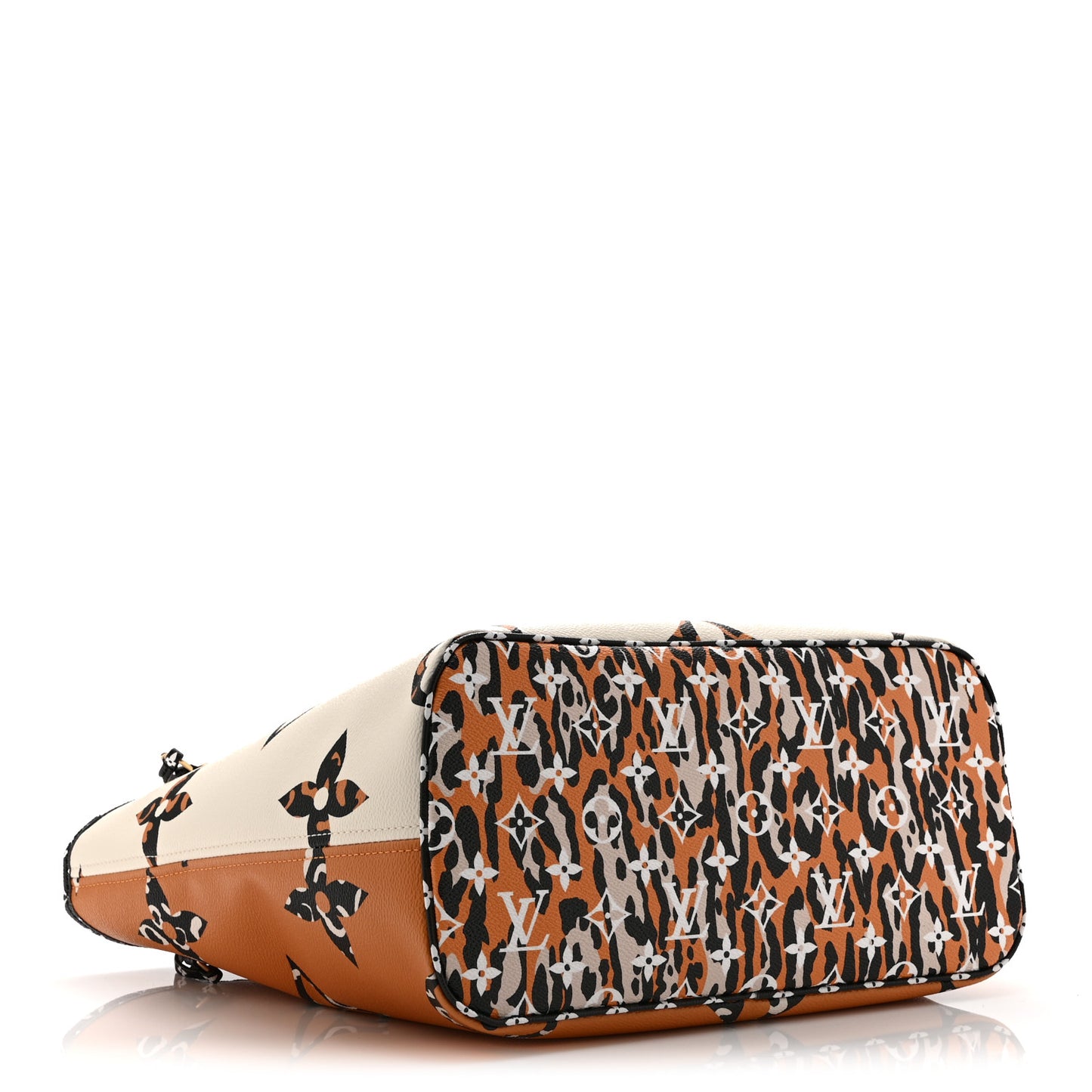 Monogram Giant Jungle Neverfull MM Ivory