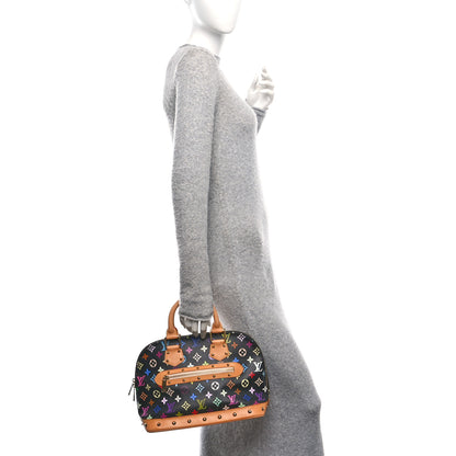 Louis Vuitton Monogram Multicolor Alma Black 2 of 10